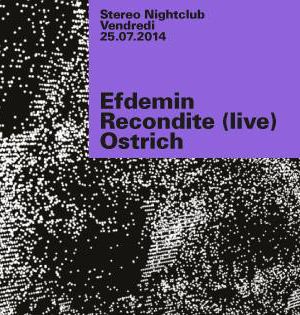 EFDEMIN | RECONDITE (LIVE) | OSTRICH