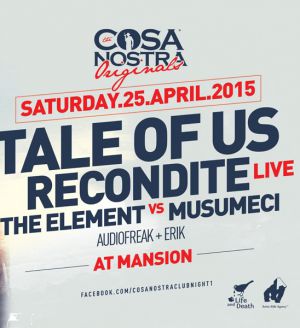COSA NOSTRA Presents RECONDITE Live