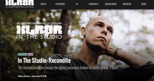 XLR8R – In the Studio: Recondite