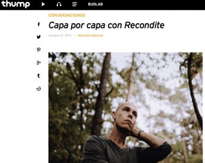 Recondite interview at Thump Colombia