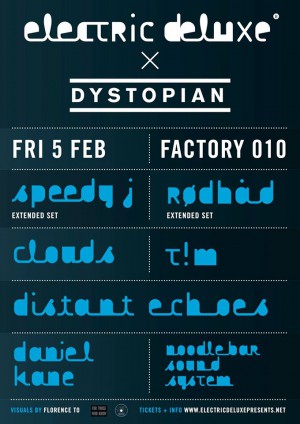 Line-up for Electric Deluxe X Dystopian revealed