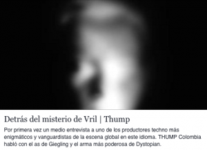 Vril Interview for Thump Colombia
