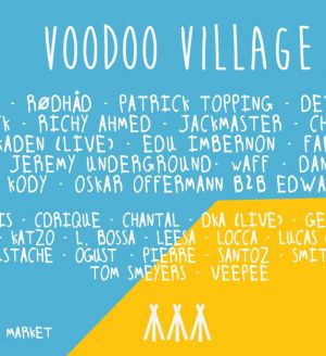 Voodoo Village Festival 2016 w/ Oskar Offermann b2b Edward, Rødhåd