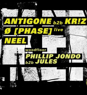 Concrete x Token: Antigone b2b Kr!z, Ø [Phase] Live, Neel