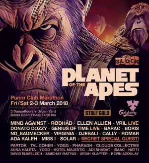 Rødhåd, Vril at Planet Of The Apes – Purim Club Marathon