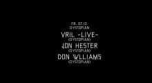 07december2018: Dystopian w/ Don Williams, Jon Hester, Vril at Gewölbe, Köln